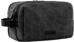 BAGSMART Toiletry Bag for Men, Travel Toiletry Organizer Dopp Kit Water-resistant Shaving Bag for Toiletries Accessories